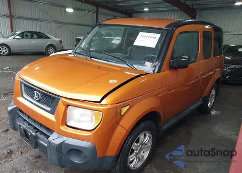 2006 Honda Element Ex-P from USA, damaged, VIN 5J6YH18766L010892